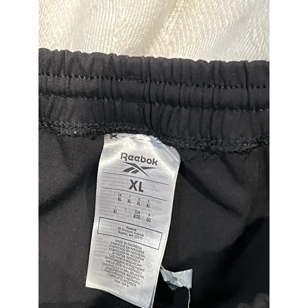 Reebok Black Track Pants Mens XL